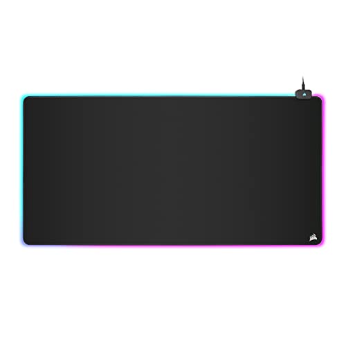 CORSAIR iCUE MM700 RGB 3XL 布製 大型ーミングマウスパット CH-9417080-WW ブラック