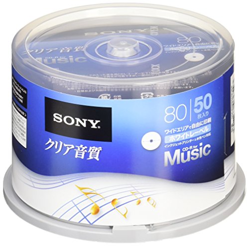 SONY CD-R オーディオ 50枚パック 50CRM80