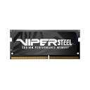 y}\IGg[SiP10{Iő39{!!zPatriot Memory Viper Steel DDR4 2666MHz PC4-21300 32GB SODIMM m[gp\Rp 