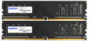 【全商品エントリーP10倍!最大10%OFFクーポン!】 アドテック DDR4-2933 UDIMM 8GB 2枚組 6年 デスクトップ JEDE(2)