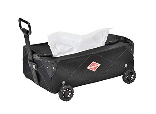 ティッシュケース（カート）ブラック