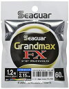 シーガー(Seaguar) ハリス シーガー グランドマックスFX 60m 7号 クリア(4)
