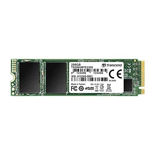 トランセンドジャパン Transcend PCIe M.2 SSD (2280) 256GB NVMe PCIe Gen3 x4 3D TLC採