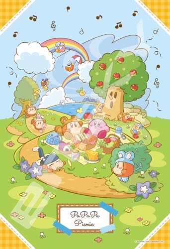 Rakuten - エンスカイ(ENSKY) 星のカービィ プププなピクニック 26×38cm ジグソーパズル 300ピース JIGSAW PUZZLE 300-1