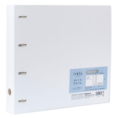 楽天Riiccooナカバヤシ irelu（イレール）アルバム IRL-AL-W 4穴リング