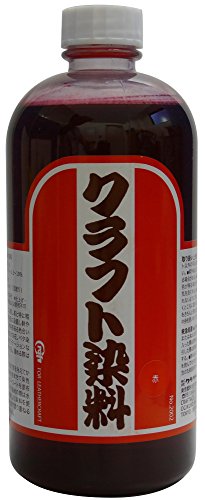 クラフトシャ(craftsha) クラフト社 液体染料 クラフト染料 500cc 赤 2002-12
