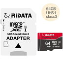 microSDXCJ[h 64GB UHS-I U3 V30 A1 4KΉ class10 microSDXC64GB U3I A_v^[t ۑ Gaming PLUS RiDATA@y[OKi|Xgjz