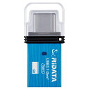 デュアルUSBメモリー USB 3.1 Gen1 16GB 32GB 64GB Type-C / USB A 超高速データ転送 RI-HT1U3 BL ブルー パソコンにもスマホにもタブレットにも使える デュアルUSBメモリー RiTEK usb RiDATA ライデータ 【メール便発送可】(2)