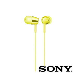 セール イヤホン インナーイヤーレシーバー 密閉型 イエロー MDR-EX155YQ イヤホン 有線 sony mdr-ex155 イヤフォン 高音質 音漏れ 低減 SONY ソニー通販