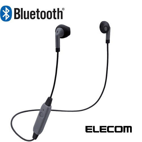 エレコム Bluetooth ワイヤレスヘッドホン FAST MUSIC LBT-F10IBK ブラック bluetooth イヤホン リモコンマイク付 エレコム ELECOM