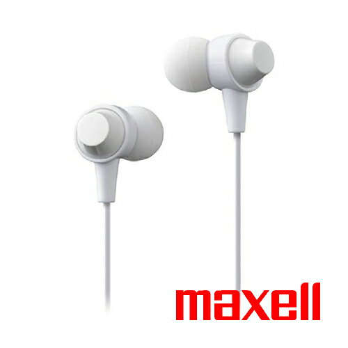 カナル型インナーイヤーヘッドフォン +FiT ホワイト MXH-C110WH [MXHC110WH]