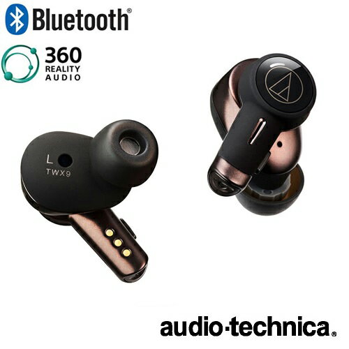 磻쥹ۥ Υ󥻥 ũ ǽMEMSޥ 360 Reality Audio ޥݥб Qiб ݥƥ ath-twx9 ֥å ATH-TWX9 audio-technica ǥƥ˥