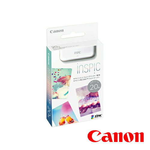 CANON Lm ~jtHgv^[ iNSPiCptHgy[p[ iNSPiCp p ZINK tHgy[p[ 20 ZP-2030-20