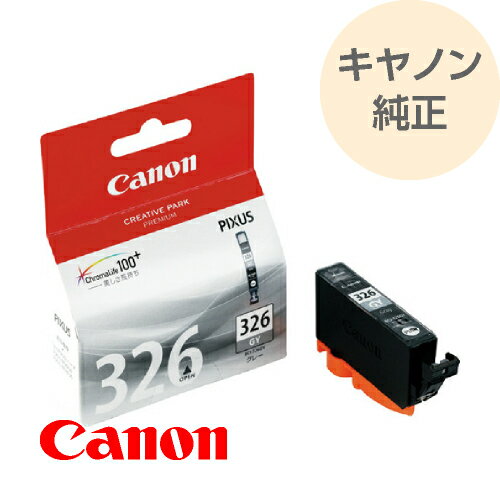 CANON キヤノン 純正 インクカートリッジ グレー BCI-326GY