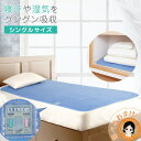 【センサー付】★最大4000円クーポン☆選べるおまけ★ 洗えるふとん除湿シート 送料無料 シングル 除湿 抗菌防臭 防ダニ 防カビ 寝汗 湿気 吸湿 シート 丸...