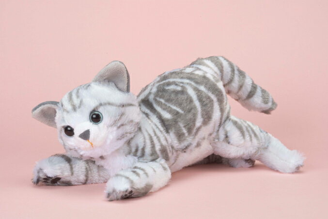 SPU15倍＆最大500円クーポン【包装無料☆選べるおまけ】★トレンドマスター なでなでねこちゃんDX3 送料無料 おしゃべり ぬいぐるみ 人形 猫 キャット ペット しゃべる ぬいぐるみ 癒し玩具 おもちゃ 80s bnm