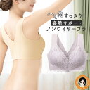 姿勢 ブラ ノンワイヤーブラ ★最大3,000円クーポン☆★ 背筋シャキッと楽々ブラ 送料無料 メール便 医学博士監修 モールドカップ ナイトブラ 昼夜兼用 姿勢 サポート 前開き 脇高 ブラジャー はみ肉スッキリ 勝野浩 メイダイ bnm