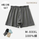 /お買いお得*品質抜群/ 大きいサイズ トランクス メンズ メンズ コットン100% 下着前閉じ 通気性 蒸れ軽減 吸水速乾男性用ゆったりボクサーパンツ 大きい...