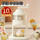 \ポイント10倍/かき氷器 手動 冷凍フルーツ アイスブレイク アイス 手回し かき氷機 操作簡単 かき氷 氷ブレーク カキ氷 製氷カップ付き 夏用 家庭用 手動かき氷メーカー 氷削り器 氷削機 ふわふわ とろとろ 子供 おやつ 子ども