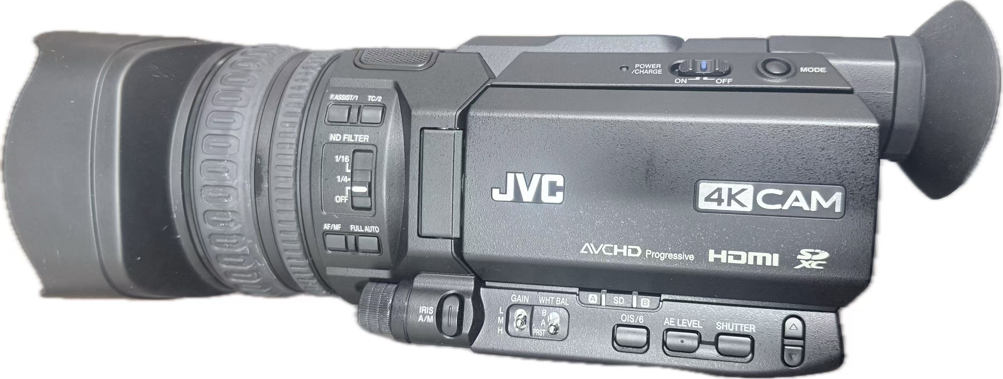 Rakuten - JVCケンウッド GY-HM200 4Kビデオカメラ 業務用 12倍ズーム 手ブレ補正