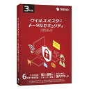 ★新品未開封★トレンドマイクロ TREND MICRO ウイルスバスター トータルセキュリティ スタンダード 3年/6台版/Win/Mac/iOS/Android対応/同時購入版パッケージ