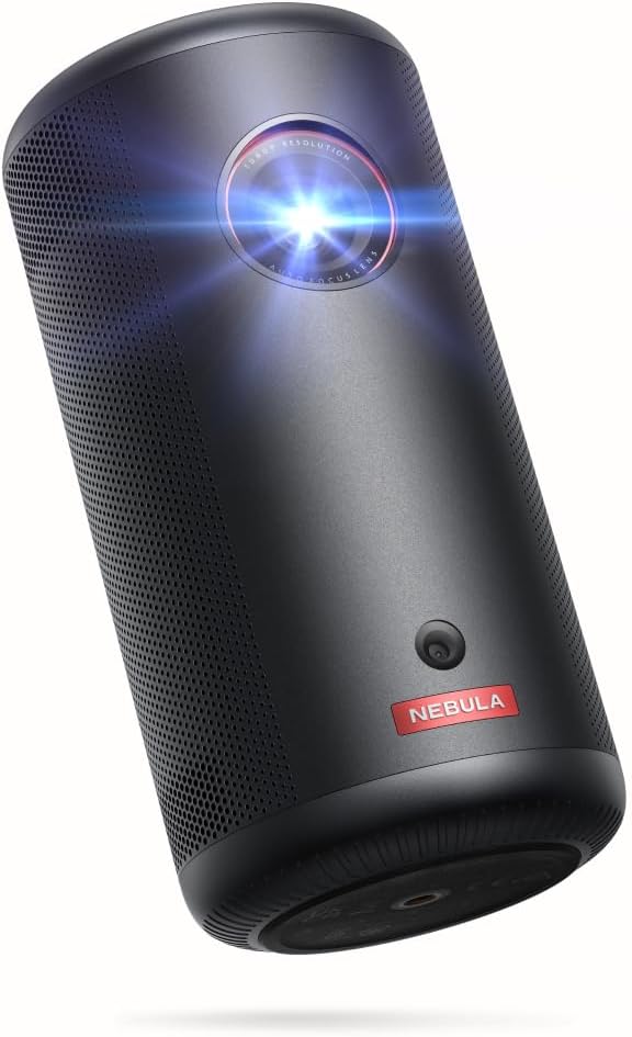 アンカー Anker Nebula Capsule 3 モバイルプロジェクター/フルHD(1920×1080)/200ANSIルーメン/Google TV搭載/ブラック D2425N11