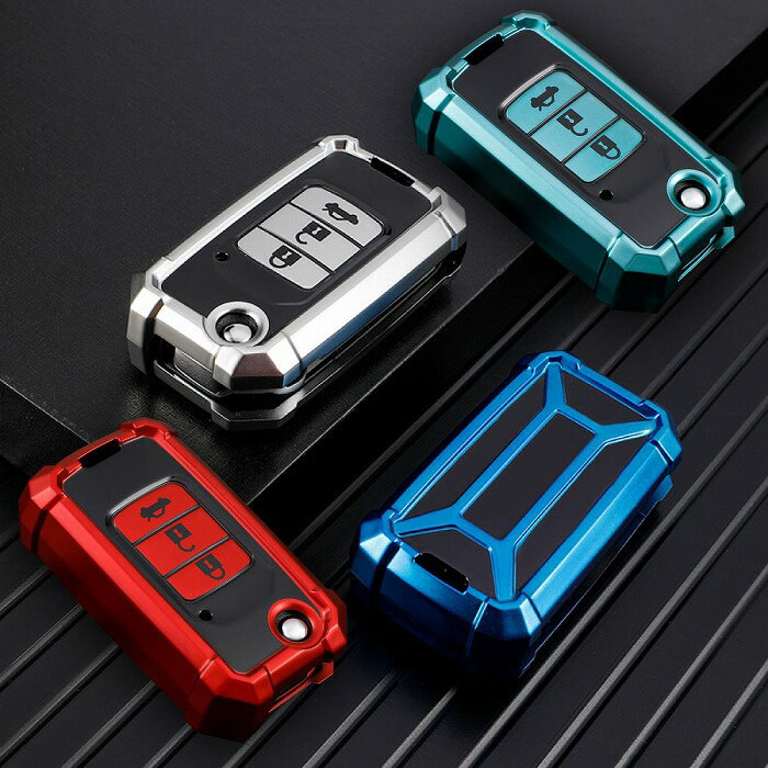 ホンダ用ロボケースTYPEB3ボタン式(トランク開閉)TPUソフトスマートキーケースシビックCR-VHR-VアコードジェイドオデッセイヴェゼルフリードステップワゴンフィットHONDAキーレス車の鍵父の日母の日誕生日プレゼント