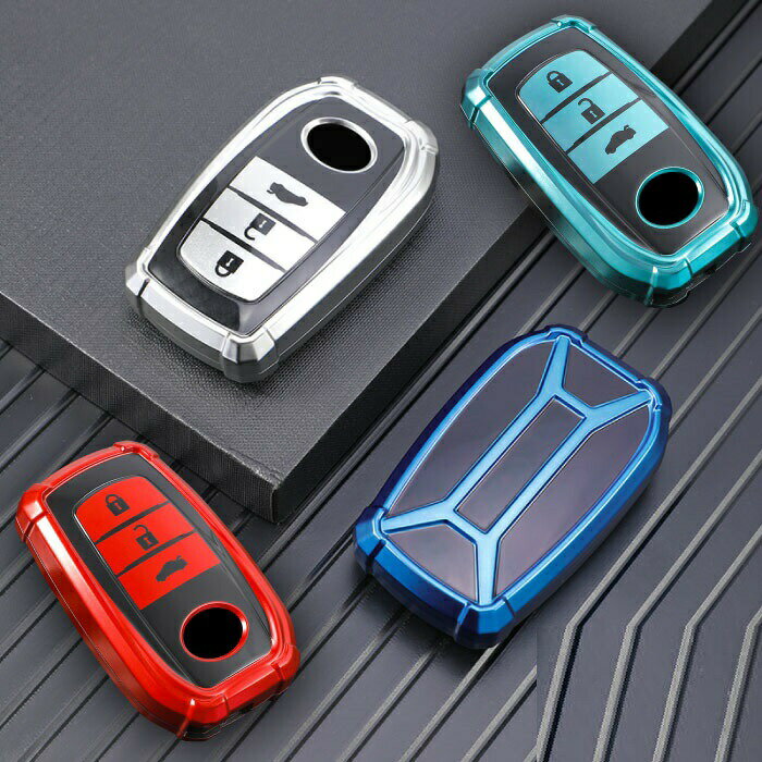 トヨタ専用ロボケースTYPEA3ボタン式TPUソフトスマートキーケース新型ハリアー80系MXUA80MXUA85AXUH80AXUH85ハイラックスGUN125ランドクルーザー200系ヤリスクロスミライMIRAIMARKXマークX250GSパッケージ