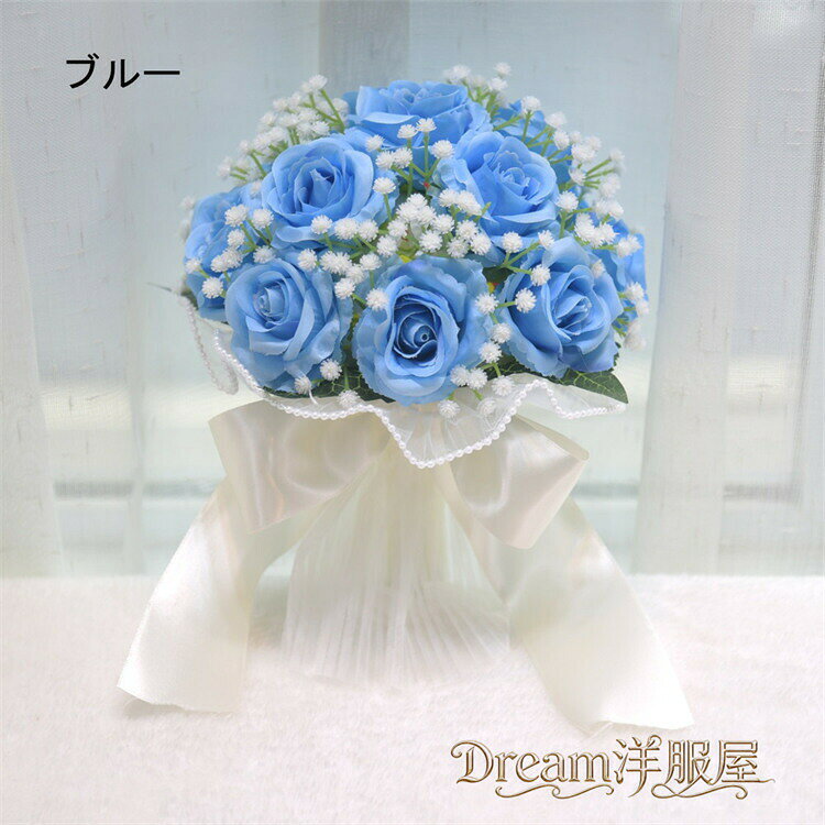ブーケウエディングブーケ花嫁ブーケスターチスローズハンドブーケ結婚式ブライダ...