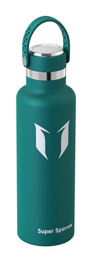 SUPER SPARROW 水筒 真空断熱スポーツボトル 500ML 316プレミアムステンレススチールボトル 100%BPAフリー 超軽量 魔法瓶12H保温/24H保冷