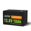 XZNY 12V 18AH LIFEPO4 リチウム電池 12V 充電式リチウム電池は 10 年の耐用年数、作り付け 20A BMS の 12V 18AH