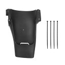 EBTOOLSオートバイのリアフェンダー黒泥除けABSプラスチック製マッドガードカバー耐久性軽量バイク用スプラッシュガードオートバイのタイヤフェンダーカバーバイク用リアホイールフェ…