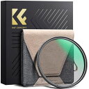K&F CONCEPT CPLフィルター 77MM 真鍮製 HD超解像力 99.2%の偏光除去 フレアやゴースト防止 色かぶり無し 36層ナノコーティング 撥水...