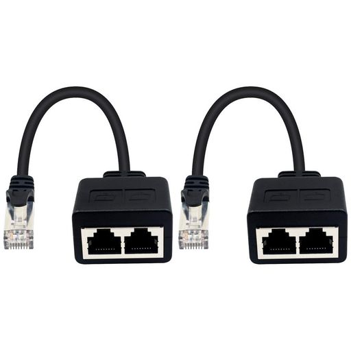 DUTTEK LAN֥ ʬLANץå1 TO 2ͥåCAT 5/CAT 612᥹ץLAN...