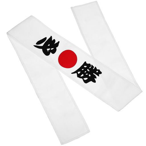 HOLIDYOYO必勝ハチマキはちまき日の丸必勝ハチマキ合格受験選挙運動会勝負応援演説鉢巻(ホワイト)
