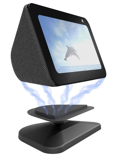 UBEFUU ECHO SHOW 5 スタンド 第3世代専用 スタンド ショー5 スタンド 360°水平回転 滑り止め 角度調整可能 安定スタンド機能 第3世代 デスクトップスタンド ブラケット(ブラック) UBEFUU ECHO SHOW 5 スタンド 第3世代専用 スタンド ショー5 スタンド 360°水平回転 滑り止め 角度調整可能 安定スタンド機能 第3世代 デスクトップスタンド ブラケット(ブラック)