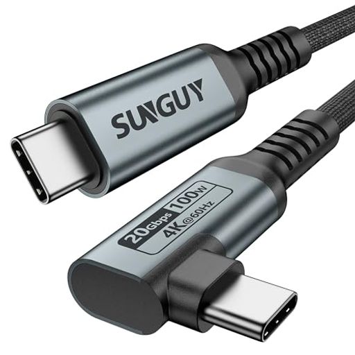 SUNGUY USB-C & USB-C ֥ L 0.5M 20GBPS®ǡž 100W PD® 4K@60HZ...