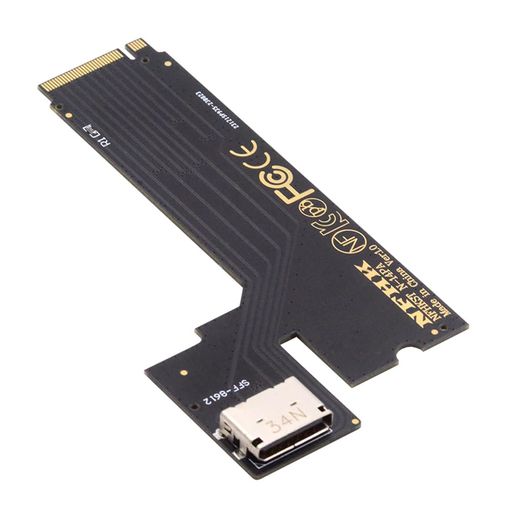 CableccM.2M-KeyPCI-E4.0-SFF-8612SFF-8611Oculinkホストアダプター20222023ThinkBook14+外部グラフィックスカード&SSD用 CableccM.2M-KeyPCI-E4.0-SFF-8612SFF-8611Oculinkホストアダプター20222023ThinkBook14+外部グラフィックスカード&SSD用