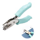 PAVIKE 穴あけパンチ 1穴 穴径6MM 金属ペーパーパンチ 紙収納 便利製本 手持ち 事務用具 パンチ 小さい丸穴