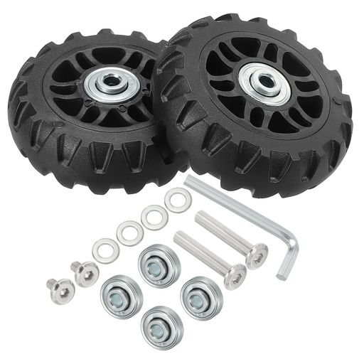 PATIKIL交換用荷物スーツケースホイール修理キット80MMX24MM耐摩耗性とミュート360回転キャスターホイール PATIKIL交換用荷物スーツケースホイール修理キット80MMX24MM耐摩耗性とミュート360回転キャスターホイール