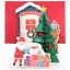 GEERIC クリスマスカード 立体 3D グリーティングカード ポップアップカード クリスマス飾り 祝い 封筒付き サンタクロース クリスマスツリー ト クリスマスおめでとうカード 1,409円
