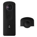 RICOH THETA SC2専用 カバー 保護ケース マイク穴あり レンズキャップ付き 360全天球カメラ用 SC3102