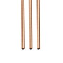 DTGN 2.5 MM X 0.25 MM X 300 MM(外径X壁のTXL) 銅管 3本 機械設備 DIY 飾り枠用 ラウンド 金属管