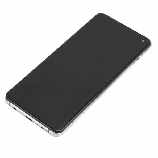S10用TFTスクリーン交換用、フレーム付きタッチディスプレイアセンブリ、GALAXYS10用LCDデジタイザー修理キット、指紋機能なし
