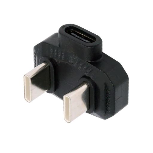 NFHK480MbpsUSB-CType-Cオス-オスOTGデータアダプターPD電源付き反対U字型バックアングル付き電話マイク用 NFHK480MbpsUSB-CType-Cオス-オスOTGデータアダプターPD電源付き反対U字型バックアングル付き電話マイク用