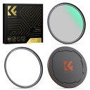K&F CONCEPT 82MM マグネットCPLフィルター+レンズキャップセット 磁気吸着 装着便利 日本製AGC光学ガラス サーキュラー コントラスト 反射...