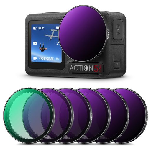 K&F CONCEPT OSMO ACTION 5PRO/4/3 ѥե륿å(PL+ND8+ND16+ND32+ND64+ND100...