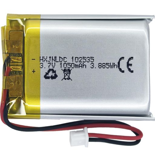 DC 3.7V 1050MAH 102535ŲǽݥޡӤDIY 3.7-5 VŻʤŬƤꡢ2ӤLED...