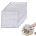 Doyimeキッチンワイヤーふきん【10枚セット】金属ワイヤーふきんワイヤー食器用雑巾傷を着けずにかきとる食器洗い多機能ワイヤーふきん再利用可能耐久性使いやすい...