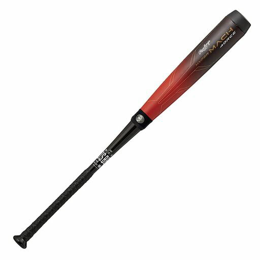 ローリングス(RAWLINGS) 野球 バット 軟式用 HYPER MACH 4ORCE ハイパーマッハ【FRP製】 BR3HM4C ミドルバランス レッド サイズ 83CM (640G平均) 直径:Φ69.5MM